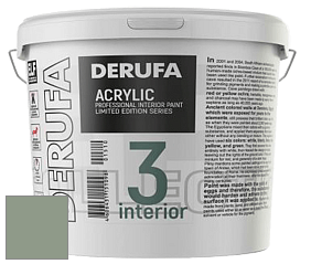 Матовая краска Derufa Интерьер-3 (ТМ) цвет DRF 1187 