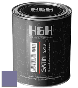Шелковисто-глянцевая H&H Satin SG цвет NCS S 4030-R60B 