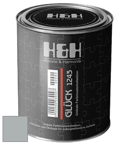 Матовая краска H&H Gluck цвет DRF 9009 