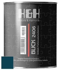 Глубокоматовая краска H&H Blick цвет RAL 5020 