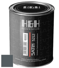 Шелковисто-матовая H&H Satin SM цвет RAL 7011 