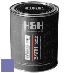 Шелковисто-глянцевая H&H Satin SG цвет DRF 2077 