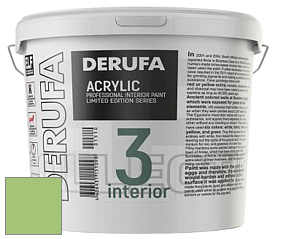 Матовая краска Derufa Интерьер-3 (ТМ) цвет NCS S 1050-G30Y 
