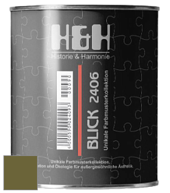 Глубокоматовая краска H&H Blick цвет NCS S 5540-G60Y 