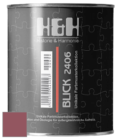 Глубокоматовая краска H&H Blick цвет NCS S 4040-R10B 