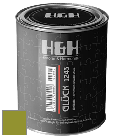 Матовая краска H&H Gluck цвет DRF 1666 
