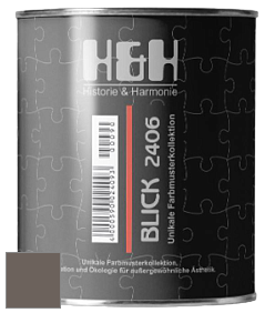 Глубокоматовая краска H&H Blick цвет NCS S 7005-Y50R 