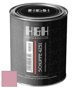 Глубокоматовая краска H&H SCHUPPE цвет DRF 1837 