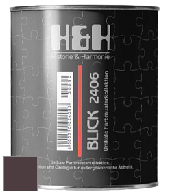 Глубокоматовая краска H&H Blick цвет NCS S 8010-R10B 