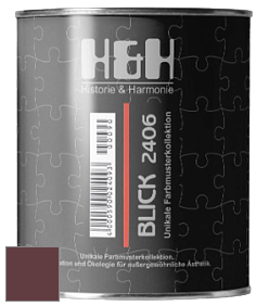 Глубокоматовая краска H&H Blick цвет NCS S 6030-R10B 