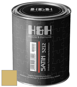 Шелковисто-глянцевая H&H Satin SG цвет RAL 1002 