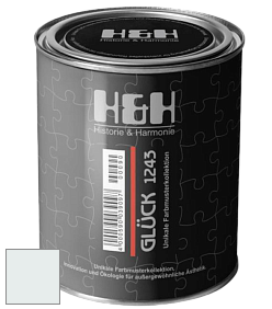 Матовая краска H&H Gluck цвет NCS S 0502-B50G 