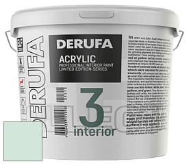 Матовая краска Derufa Интерьер-3 (ТМ) цвет DRF 1709 