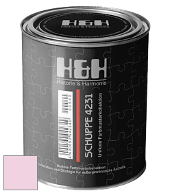Глубокоматовая краска H&H SCHUPPE цвет NCS S 0520-R30B 