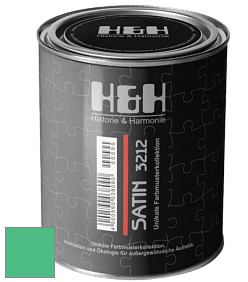 Шелковисто-глянцевая H&H Satin SG цвет NCS S 1060-G 