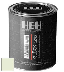 Матовая краска H&H Gluck цвет NCS S 0510-G30Y 