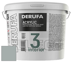 Матовая краска Derufa Интерьер-3 (ТМ) цвет NCS S 3005-B80G 