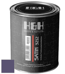 Шелковисто-глянцевая H&H Satin SG цвет DRF 1511 