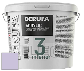 Матовая краска Derufa Интерьер-3 (ТМ) цвет DRF 1535 