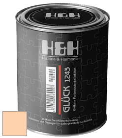 Матовая краска H&H Gluck цвет NCS S 0520-Y40R 