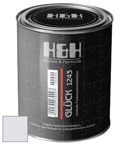 Матовая краска H&H Gluck цвет NCS S 0804-R70B 