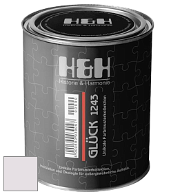 Матовая краска H&H Gluck цвет NCS S 0804-R30B 