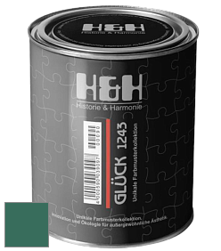 Матовая краска H&H Gluck цвет DRF 1988 