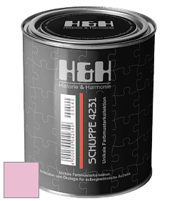 Глубокоматовая краска H&H SCHUPPE цвет NCS S 0530-R30B 