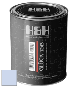 Матовая краска H&H Gluck цвет NCS S 0520-R70B 