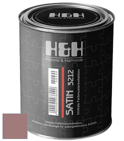 Шелковисто-глянцевая H&H Satin SG цвет NCS S 4020-R 