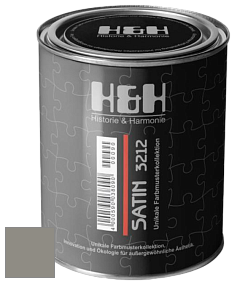 Шелковисто-глянцевая H&H Satin SG цвет DRF 9046 