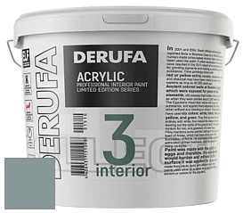 Матовая краска Derufa Интерьер-3 (ТМ) цвет NCS S 4010-B50G 