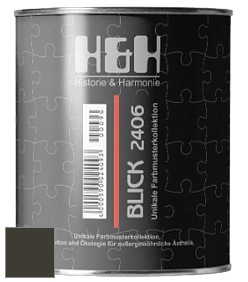 Глубокоматовая краска H&H Blick цвет RAL 6022 