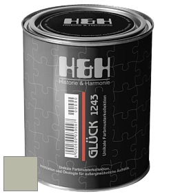 Матовая краска H&H Gluck цвет RAL 7032 