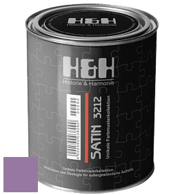 Шелковисто-матовая H&H Satin SM цвет NCS S 3040-R50B 