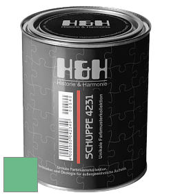 Глубокоматовая краска H&H SCHUPPE цвет DRF 1963 