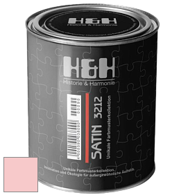 Шелковисто-глянцевая H&H Satin SG цвет NCS S 0520-R 
