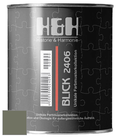 Глубокоматовая краска H&H Blick цвет NCS S 6010-G50Y 