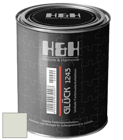 Матовая краска H&H Gluck цвет NCS S 1005-G40Y 