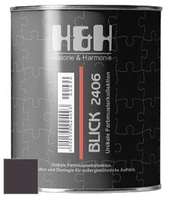 Глубокоматовая краска H&H Blick цвет NCS S 8505-R20B 