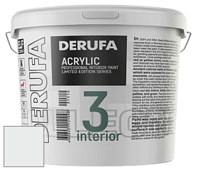 Матовая краска Derufa Интерьер-3 (ТМ) цвет NCS S 0601-G 
