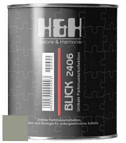 Глубокоматовая краска H&H Blick цвет NCS S 4010-G50Y 