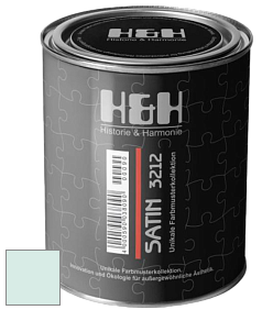 Шелковисто-глянцевая H&H Satin SG цвет NCS S 0510-B70G 