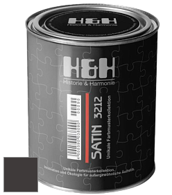 Шелковисто-матовая H&H Satin SM цвет RAL 8019 