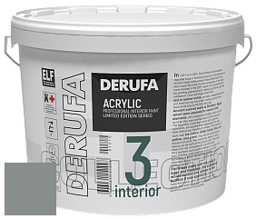 Матовая краска Derufa Интерьер-3 (ТМ) цвет DRF 9012 