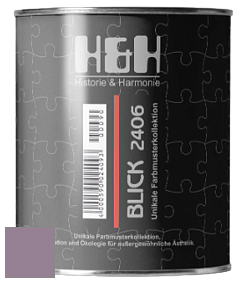 Глубокоматовая краска H&H Blick цвет NCS S 4020-R40B 