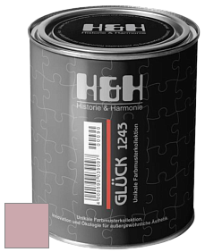 Матовая краска H&H Gluck цвет NCS S 2020-R10B 