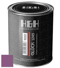 Матовая краска H&H Gluck цвет RAL 4001 