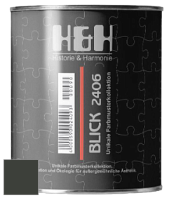 Глубокоматовая краска H&H Blick цвет RAL 6015 