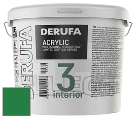 Матовая краска Derufa Интерьер-3 (ТМ) цвет NCS S 3065-G10Y 
